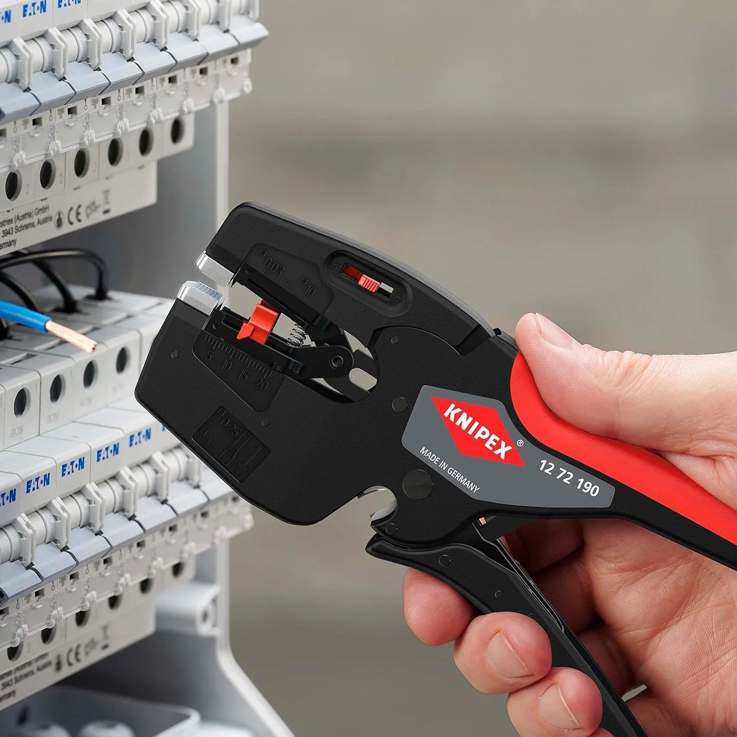 KNIPEX NexStrip 190 mm 12 72 190 Utensile multifunzione per elettricisti