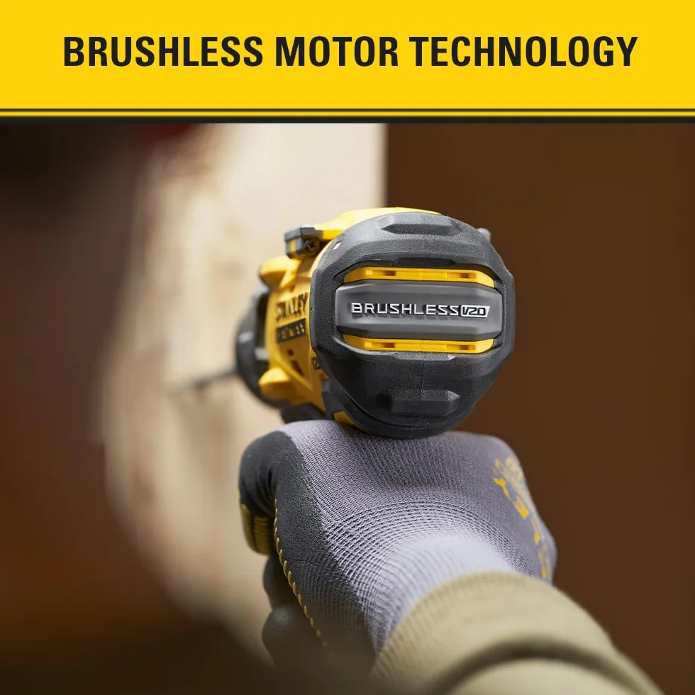 STANLEY FATMAX Trapano avvitatore a batteria senza spazzole 18V V20 SFMCD725B-XJ