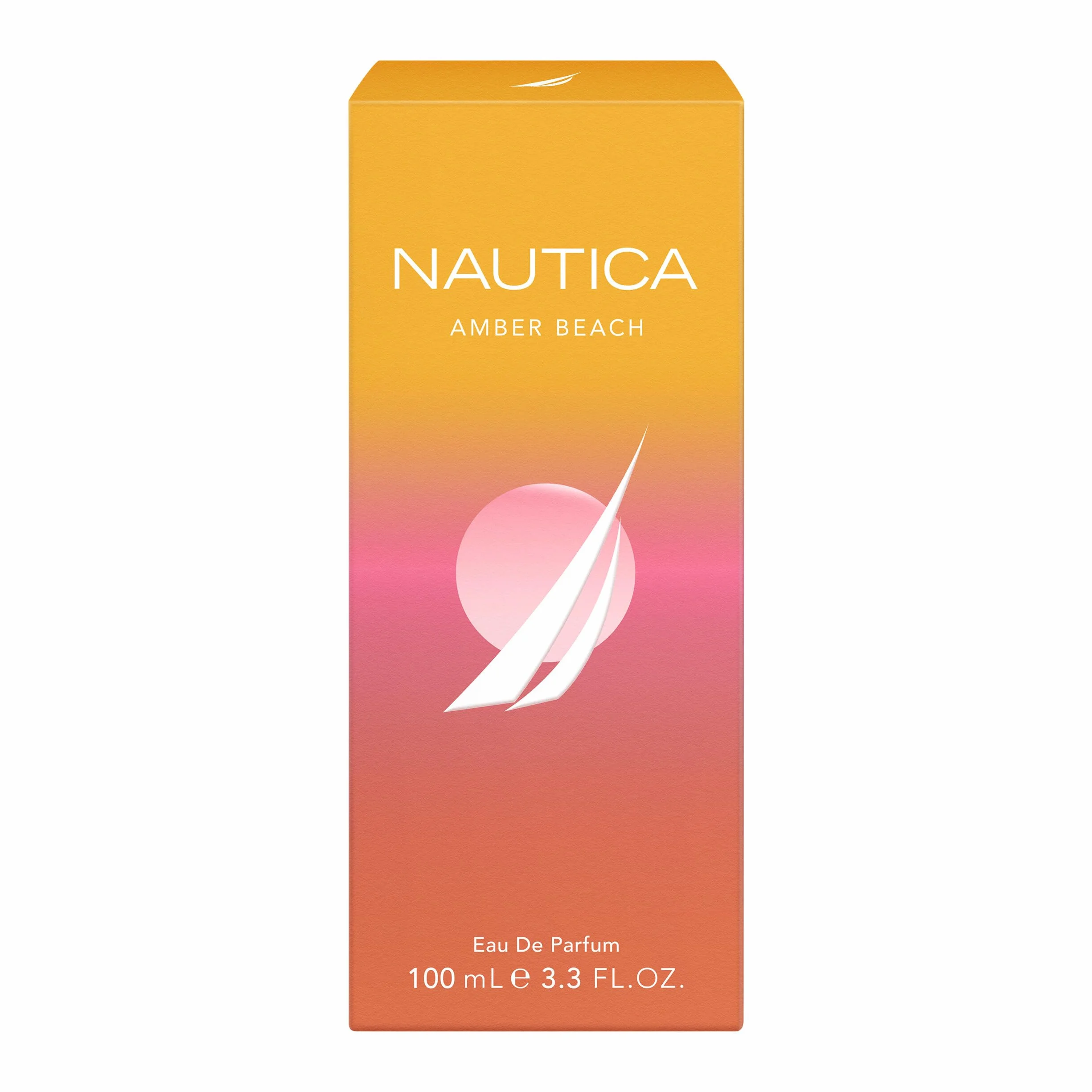 Nautica Amber Beach Eau de Parfum da Donna, Fragranza Mood Boosting, Distintiva e Positiva, Fragranza Ambrata e Fruttata, Formula Vegana, Profumo a Lunga Durata, 3,3 oz