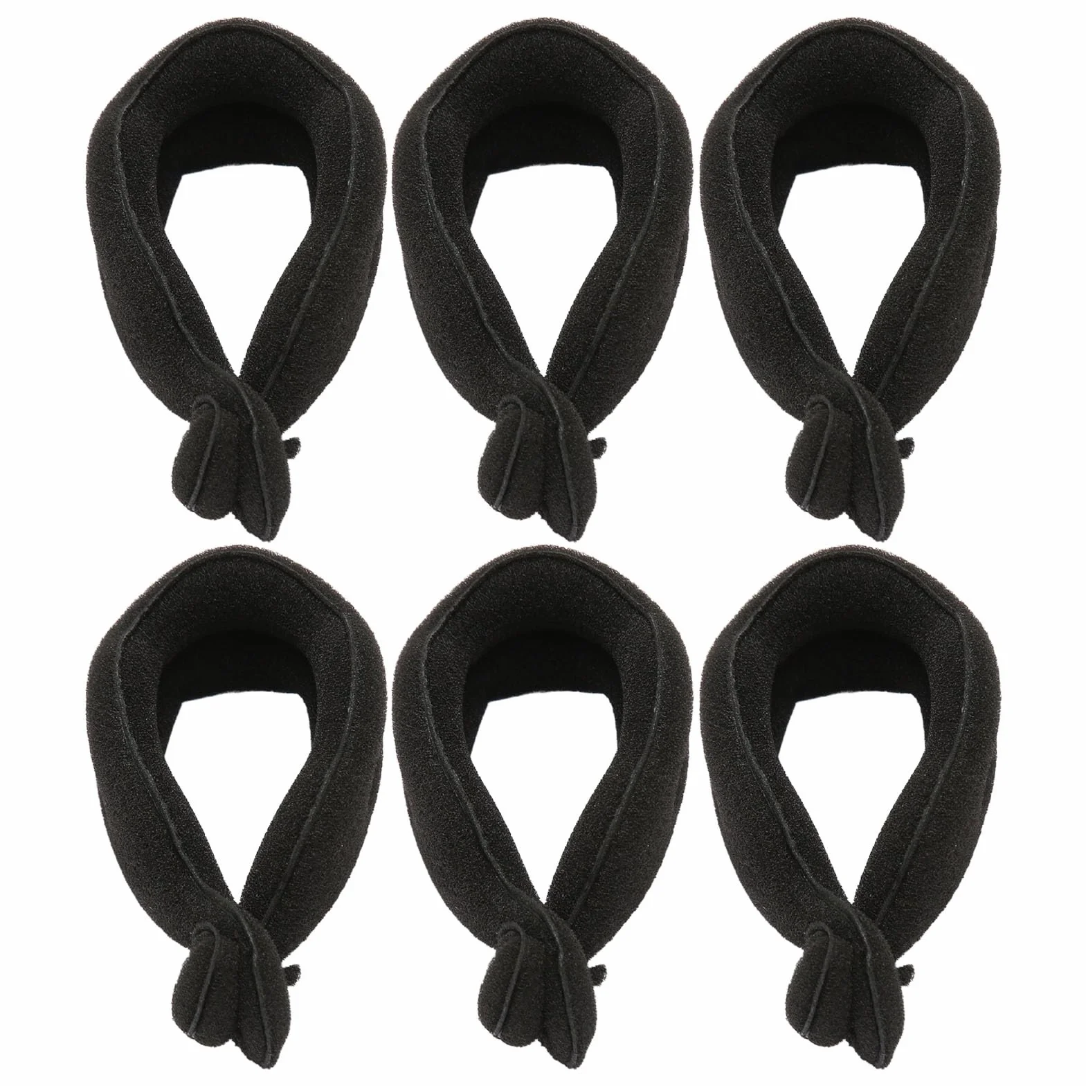 Chrees Set di 10 accessori per capelli in spugna per capelli leggeri e flessibili, per uso quotidiano e feste, per donne e ragazze