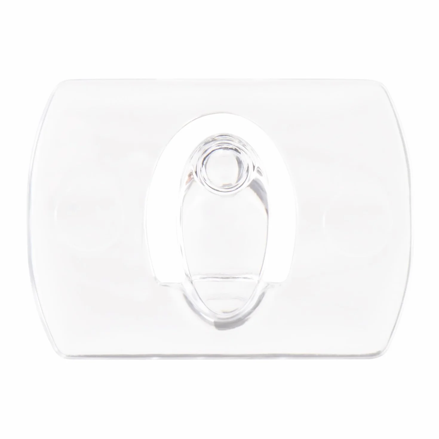 Command Mini Ganci Adesivi Trasparenti per Decorazioni Interne, 60 Ganci e 68 Strisce