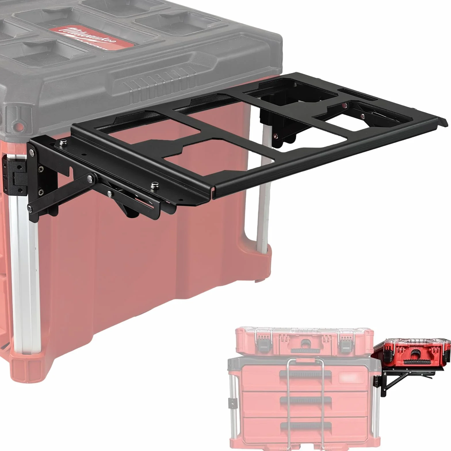 Milwaukee Packout Supporto pieghevole Piastra di montaggio stoccaggio laterale