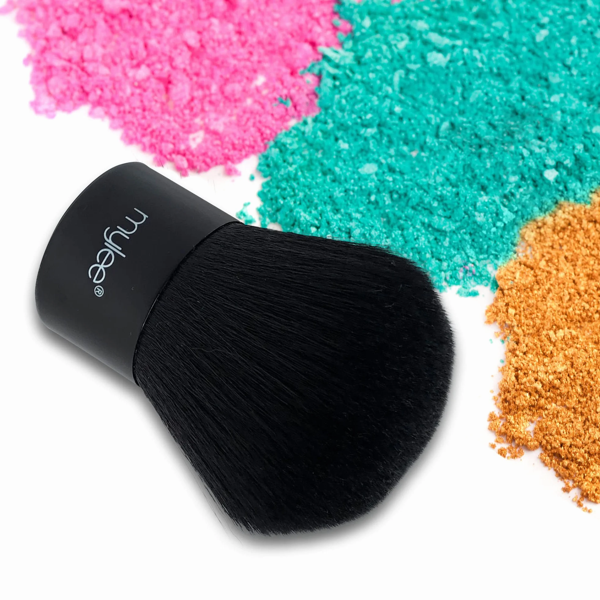 Mylee Pennello Duster Brush per Spolverare le Unghie, Rimuove Polvere della Limatura, per Glitter, Unghie in Acrilico e Nail Art, Spazzola Pratica e Facile da Usare, Compatta, Precisa e Comoda