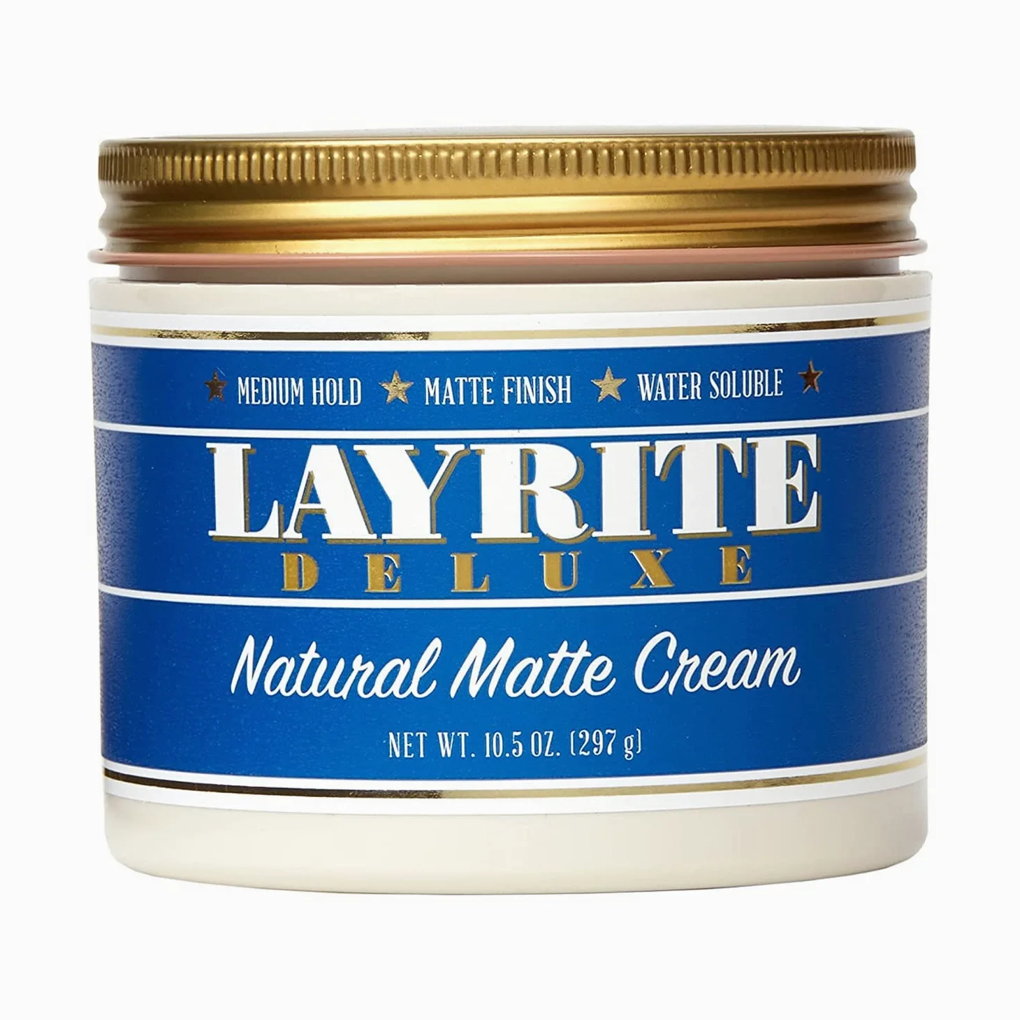 Layrite Crema Opaca Naturale 297g | Tenuta Media | Solubile in Acqua | Finitura Opaca