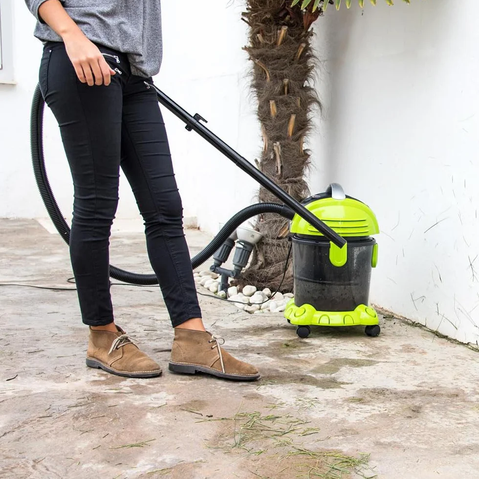 Cecotec Aspiratutto Solidi Liquidi Wet&Dry T 1200W 7m Raggio 15L Filtro Hepa Soffiatore 5 Accessori
