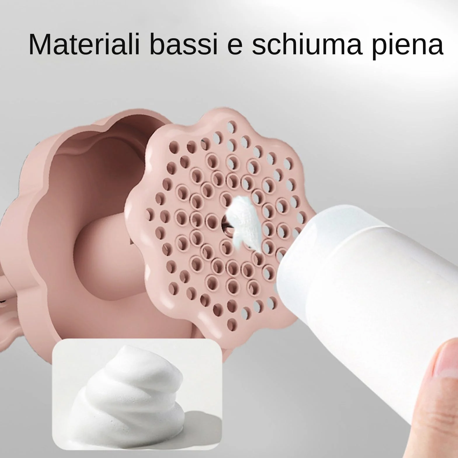 Schiumatore Per Detergente Viso,Schiumatore Per Pulizia Viso - Strumento Delicato Per Creare Bolle E Cura Della Pelle Adatto A Ragazze, Ragazzi, Donne, Uomini, Genitori E Atleti