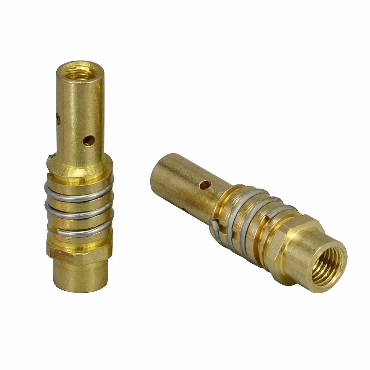 RIVERWELD MB15 15AK Punta di contatto 0,8 mm M6 Portapunta diffusore coppa protezione collo torcia saldatura MIG 18 pezzi