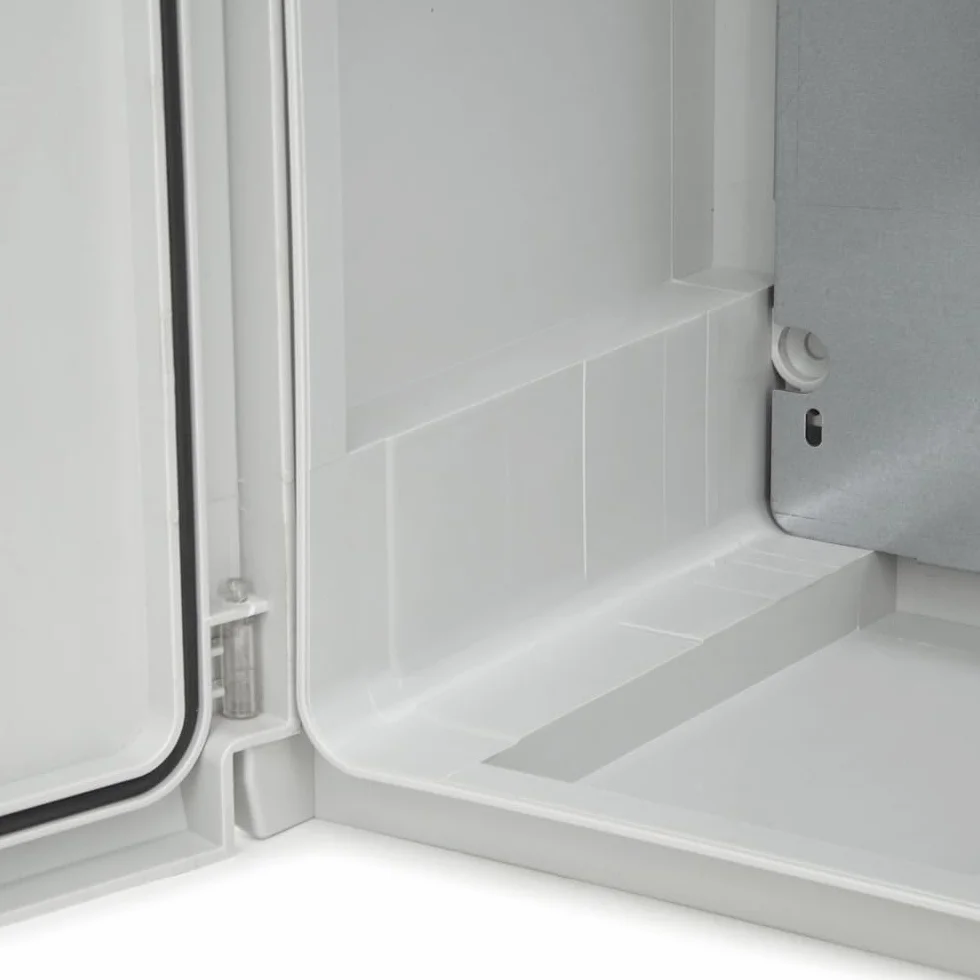 ELS Elektrotechnika Armadietto per quadro elettrico IP65 piastra di montaggio zincata porta con guarnizione perimetrale a parete vuoto