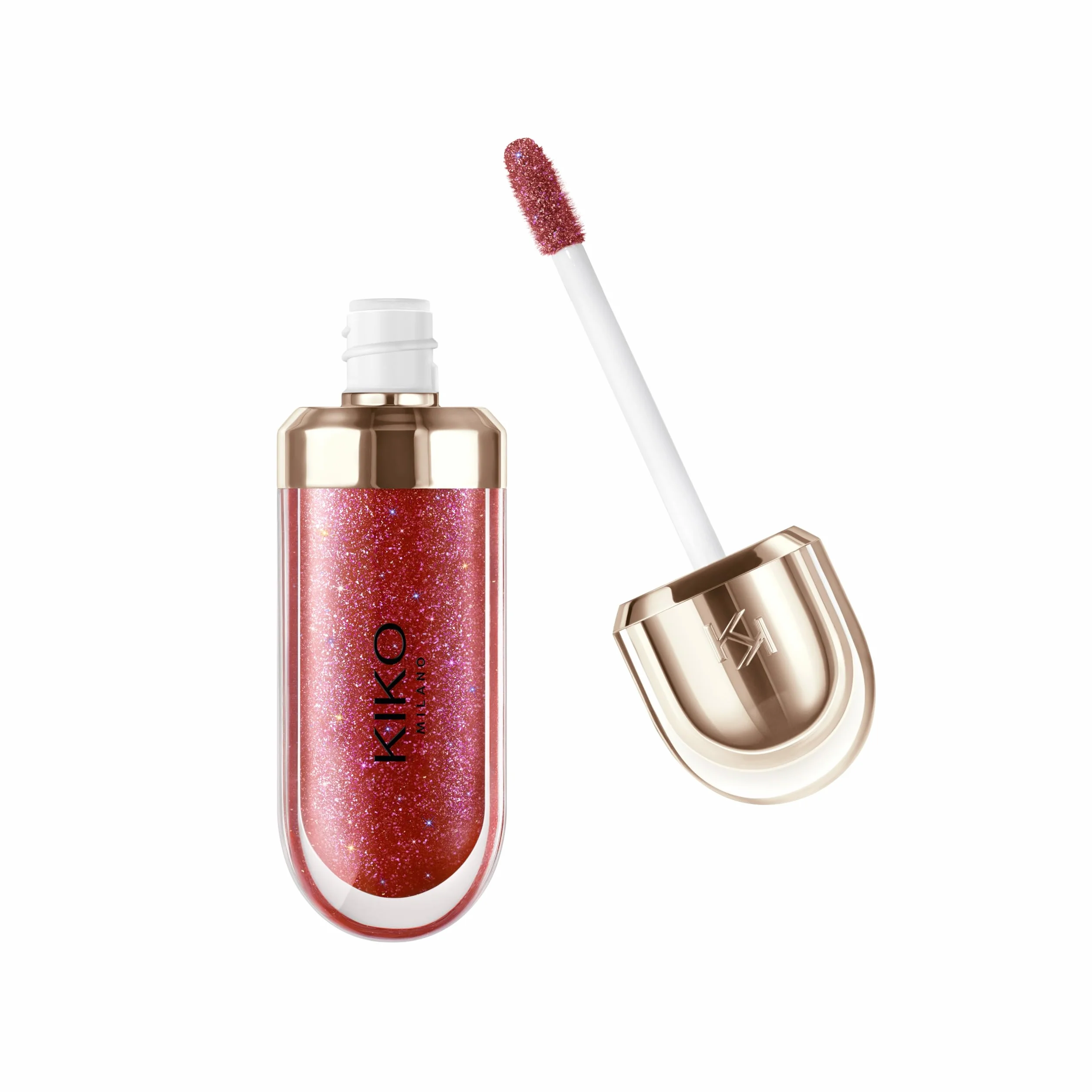 KIKO Milano 3D Hydra Lipgloss 46 - Limited Edition | Lucidalabbra Idratante Effetto 3D con Texture Brillante, Effetto Volume e Formula Nutriente per Labbra Morbide e Luminose