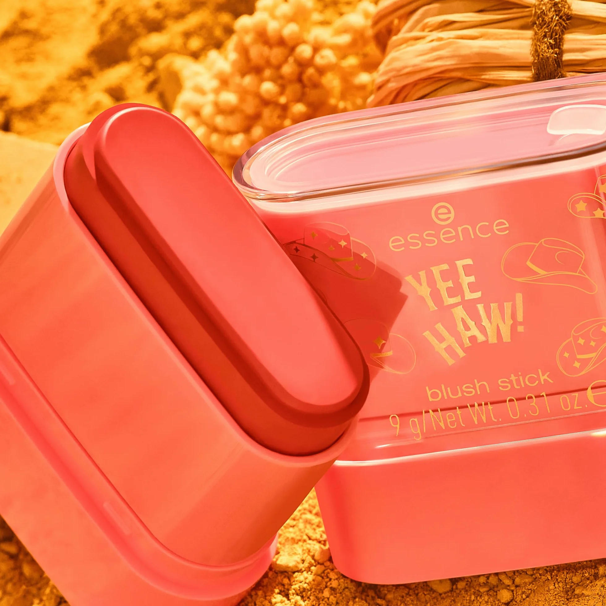 essence YEE HAW! blush stick, Ultra pigmentato, opaca (9g)