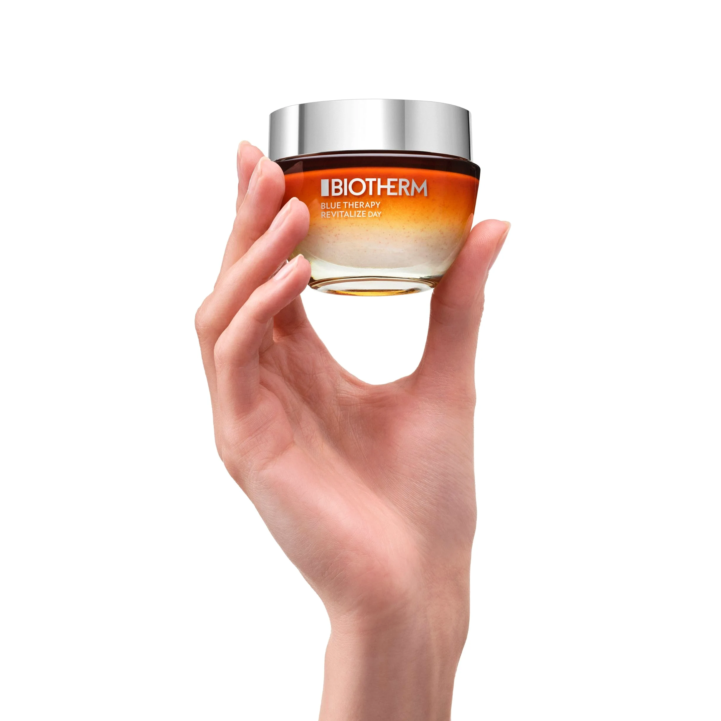 Biotherm Blue Therapy Amber Algae Revitalize Day Crema Giorno Antietà e Illuminante, Trattamento Viso Rivitalizzante, Con Alga Ambrata Energizzante e Life Plankton per Pelli Spente, 50ml
