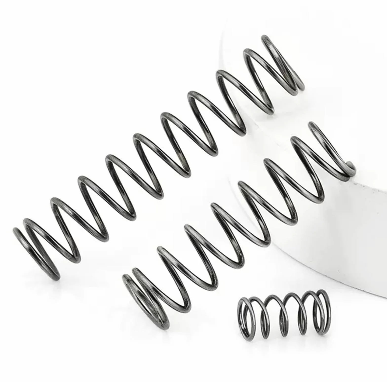 Molla Compressione Acciaio 15 mm OD 1 mm Filo Diametro 60 mm Lunghezza 20 Pezzi