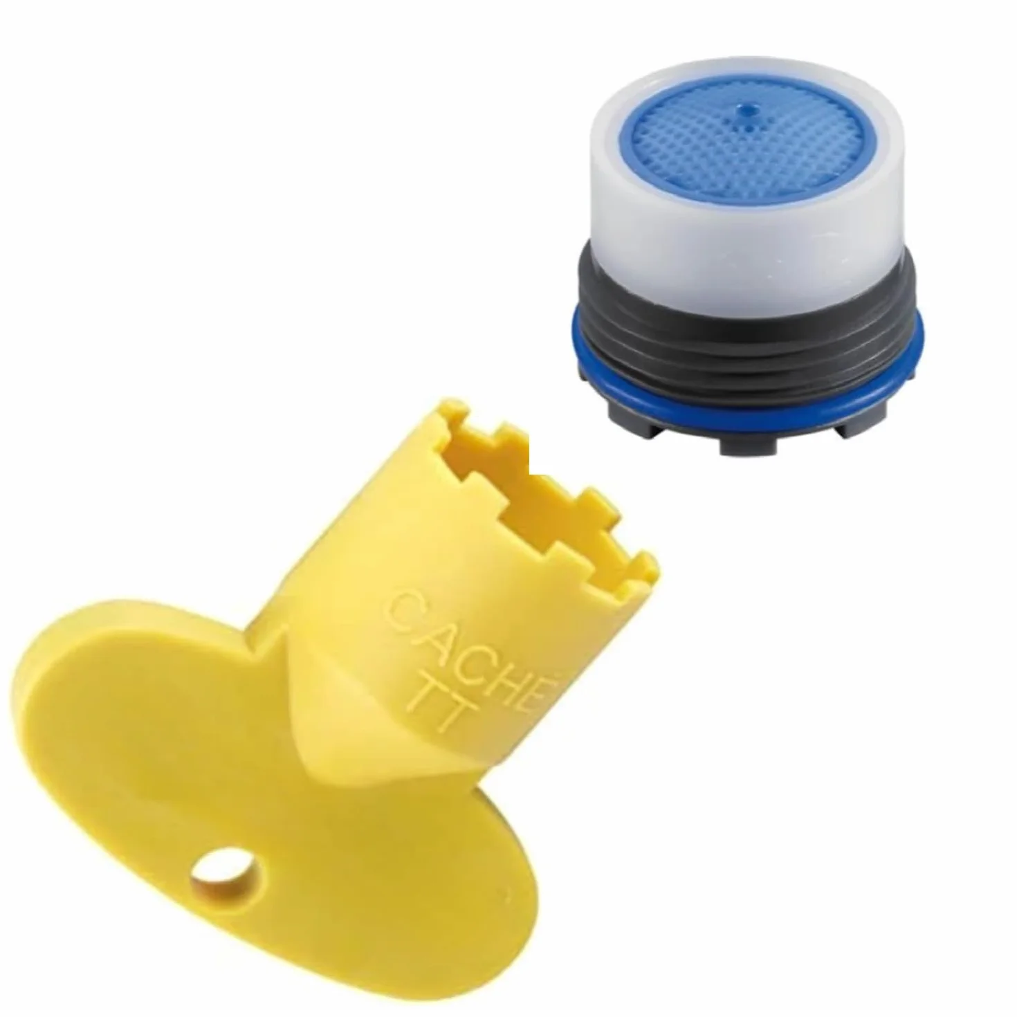 Kit Aeratore Ricambio 16,5 x 1 mm 3 Pezzi Rompigetto Filtro per Rubinetti a Scomparsa