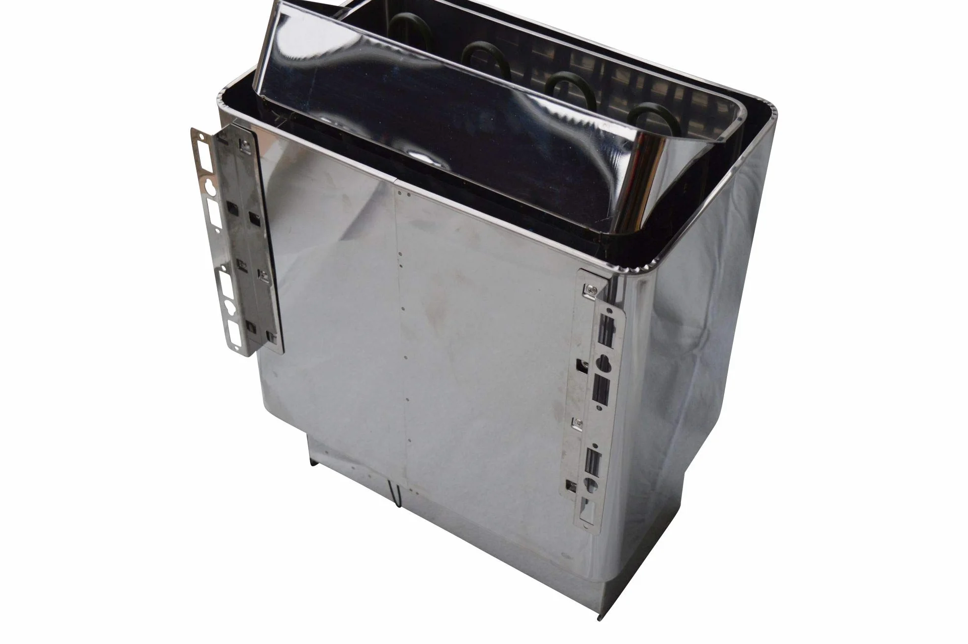 Stufa elettrica per sauna 4,5 kW acciaio inox controllo integrato