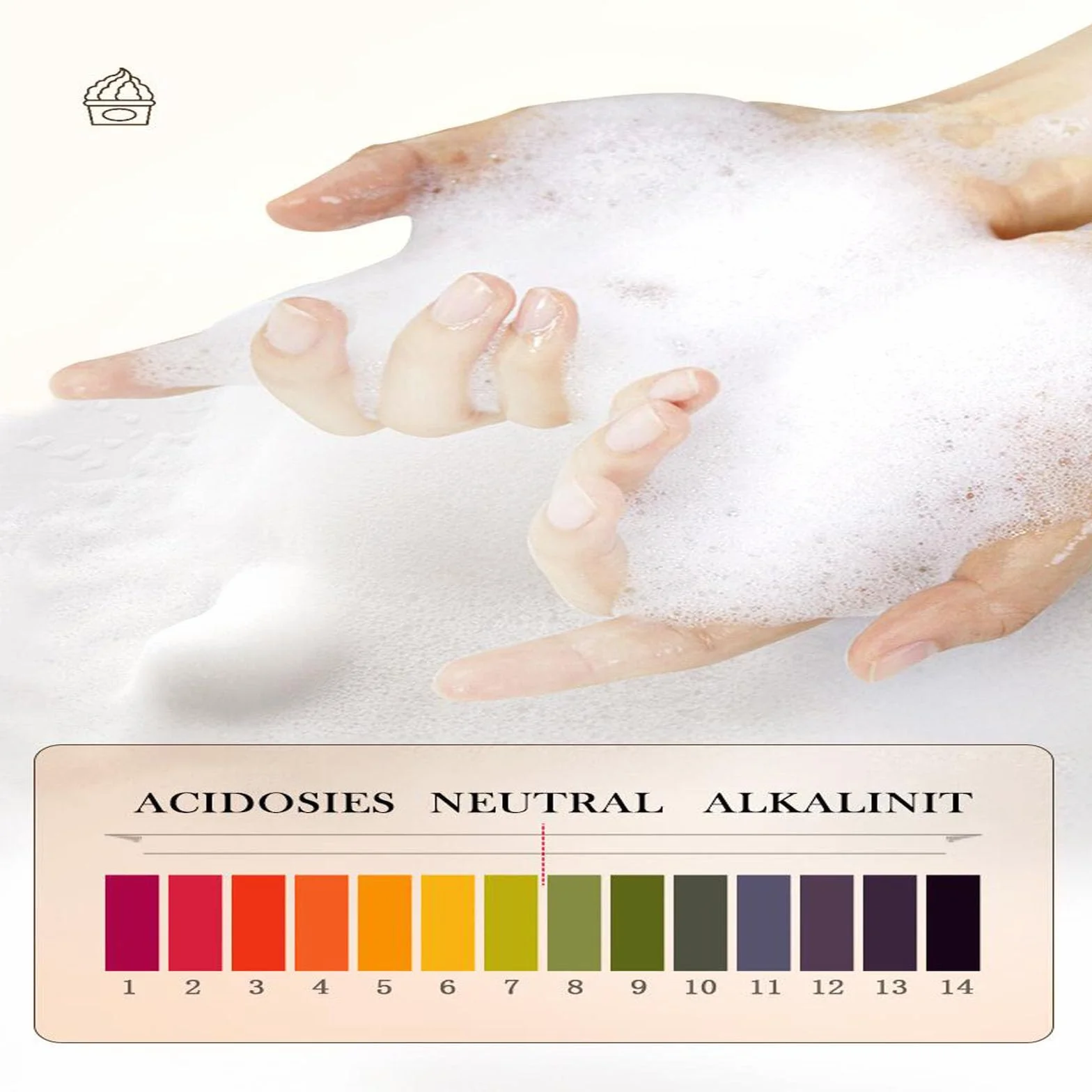 Detergente schiumogeno per riso, detergente esfoliante delicato per il viso con spazzola in silicone, detergente idratante profondo per il viso al riso, detergente nutriente e idratante per la cura