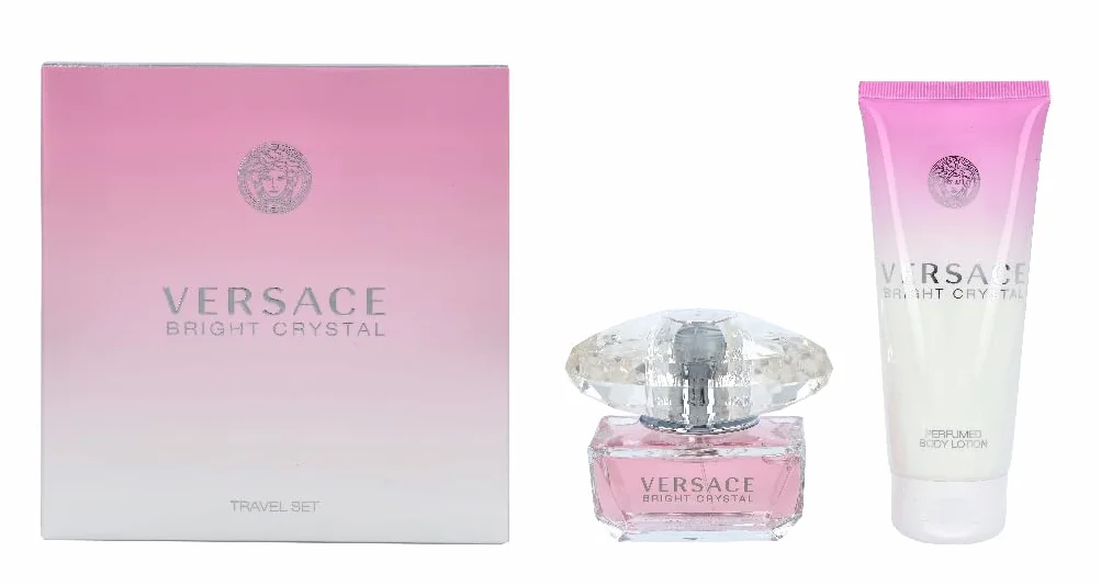 Versace Bright Crystal Et 50 Vp + Body Milk 100 Ml