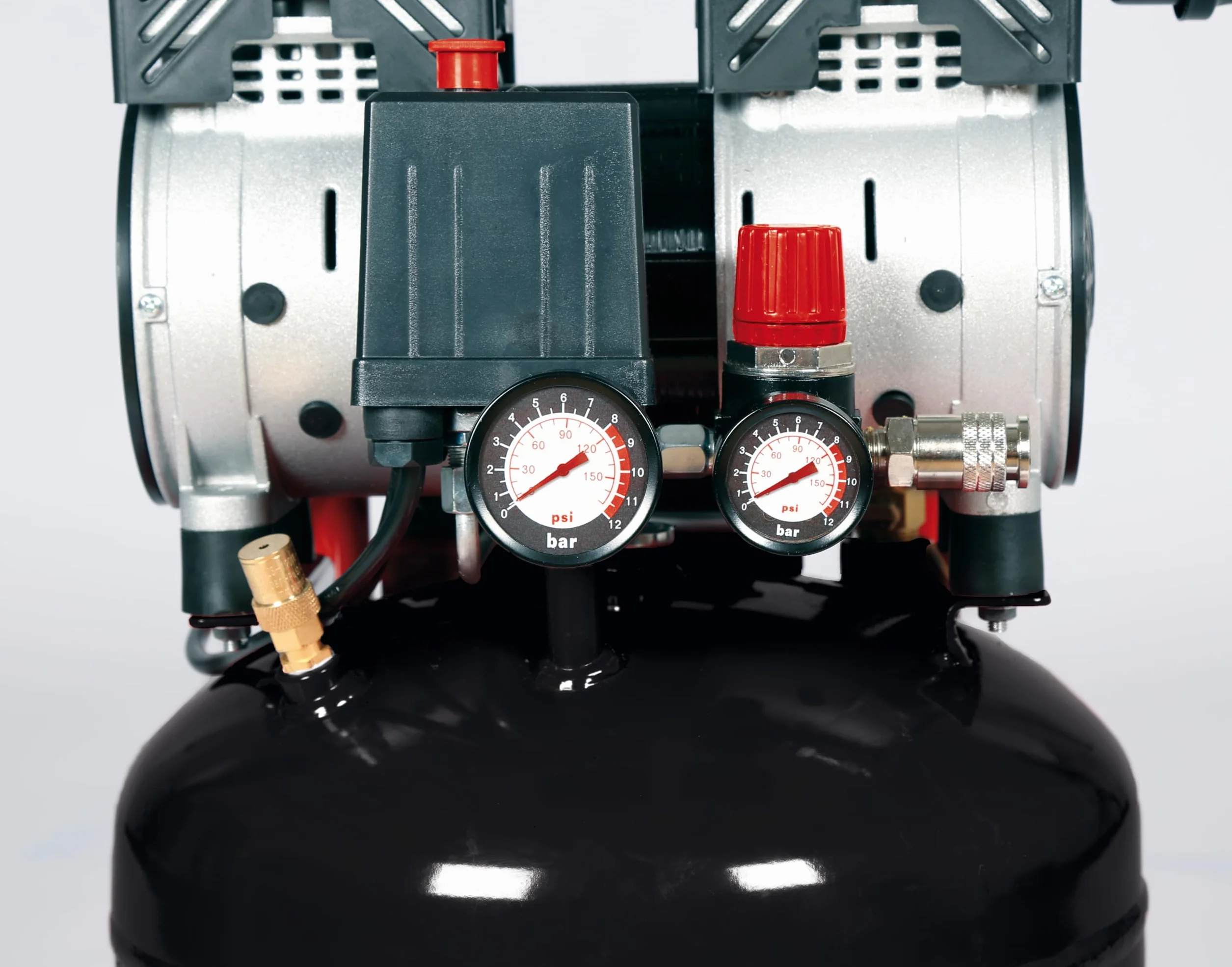 Einhell TE-AC 24 Compressore silenziato 220-240V 750W 24l 8bar 100l/min 57dB(A)
