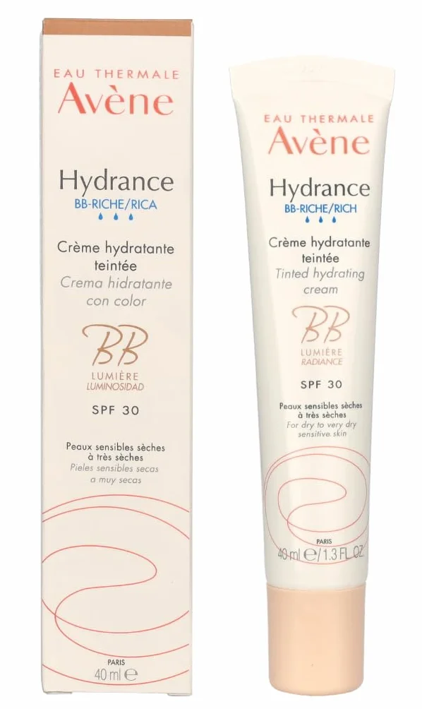 Avène Hydrance BB-reichhaltig Feuchtigkeitscreme getönt SPF30, 40 ml Crema