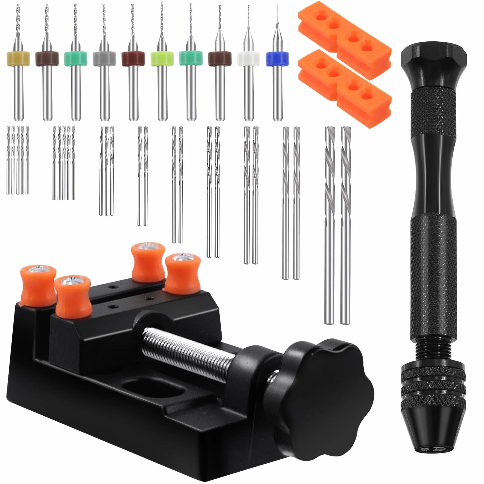 Swpeet Set utensili trapano a mano punta a perno (N3)