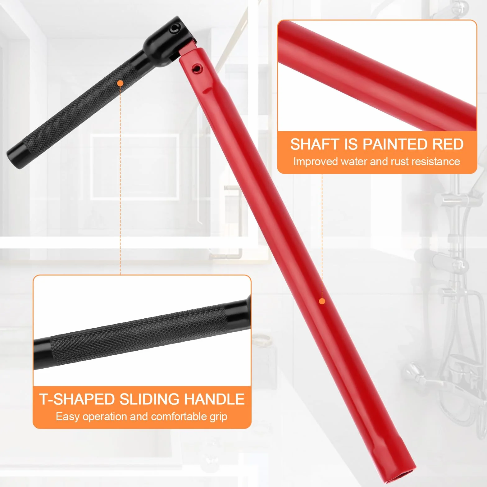 MXTIMWAN Chiave Rubinetto Lavello, Chiavi a Bussola 8-13 mm