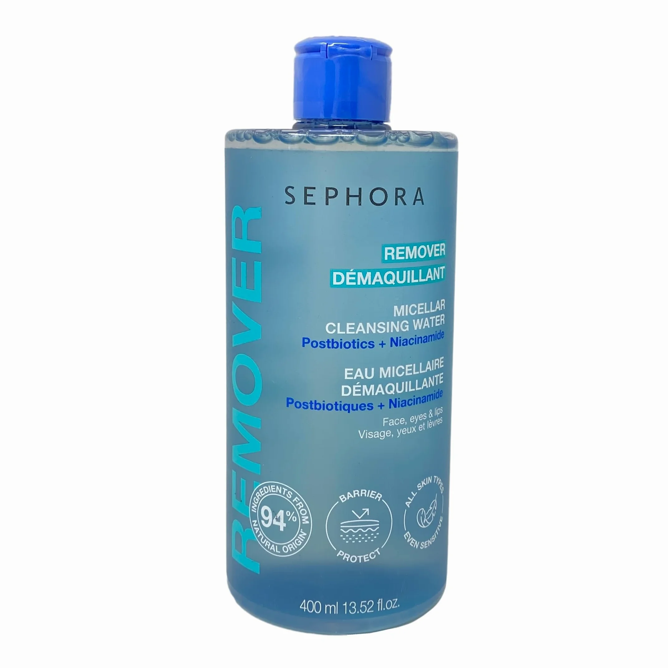 SEPHORA Collection Micellar Cleansing Water with Postbiotic + Niacinamide - 400 ml / 13.52 fl oz