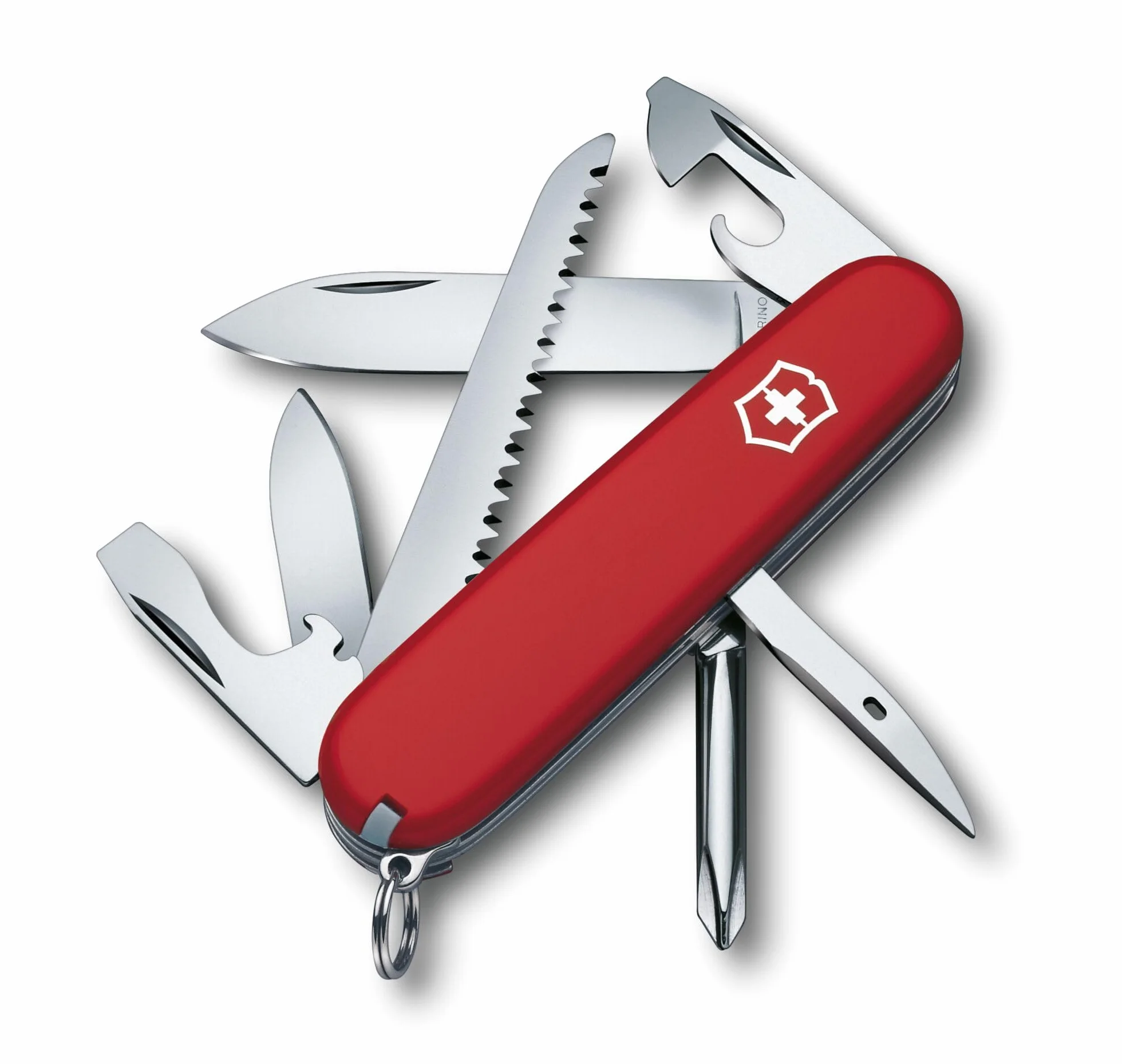 Victorinox Hiker Original Swiss Army Knife 13 Functions Camping Tool
