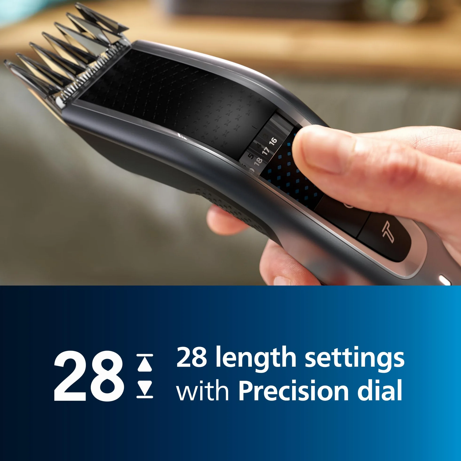Philips Hair Clipper Serie 5000 Regolacapelli Con Tecnologia Trim-n-Flow E DualCut (modello HC5630/15)