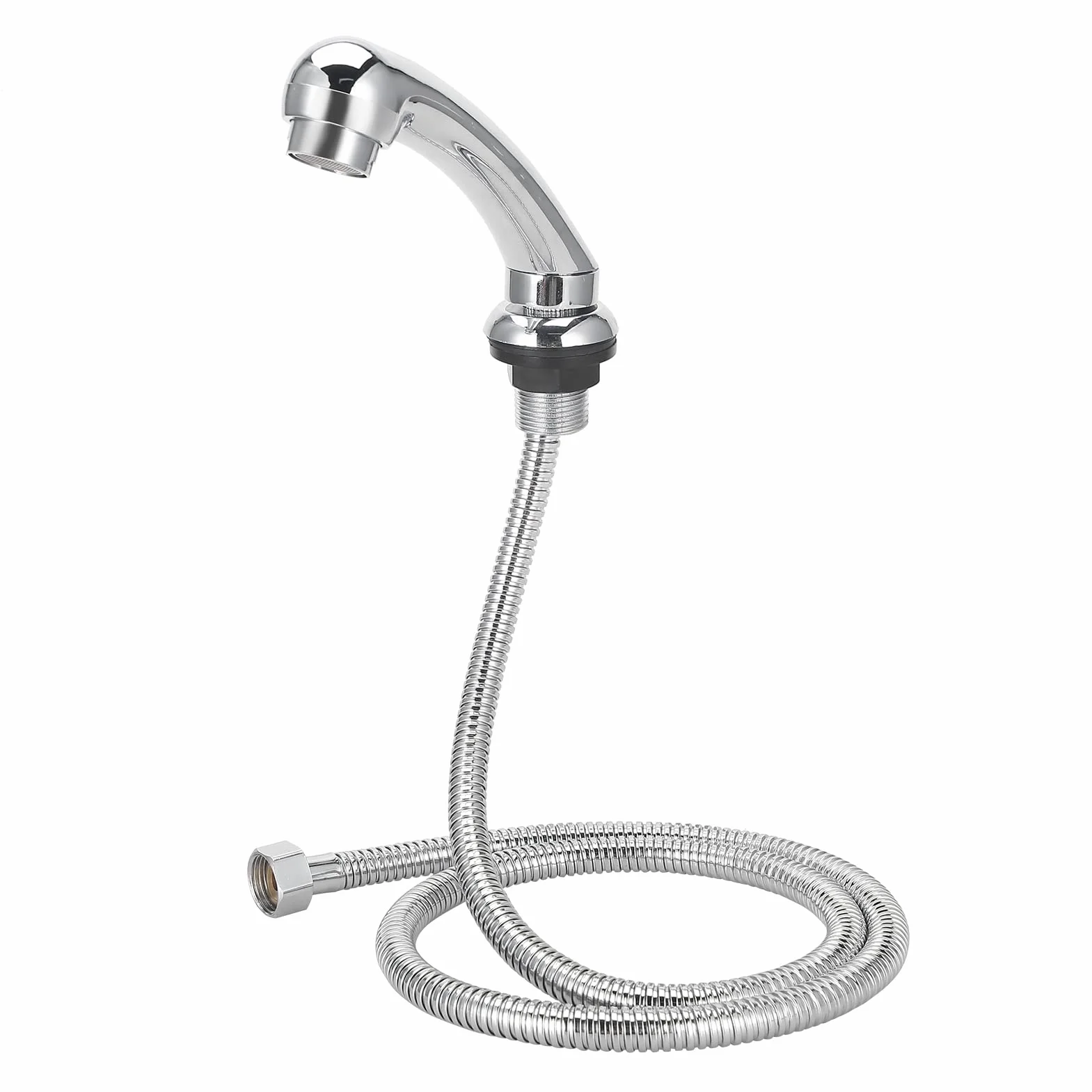 Soffione Doccia Palmare, Rubinetto per Lavabo Soffione Doccia Ugello per Tubo Flessibile per Shampoo da Salone Ciotola da Letto per Lavare I Capelli