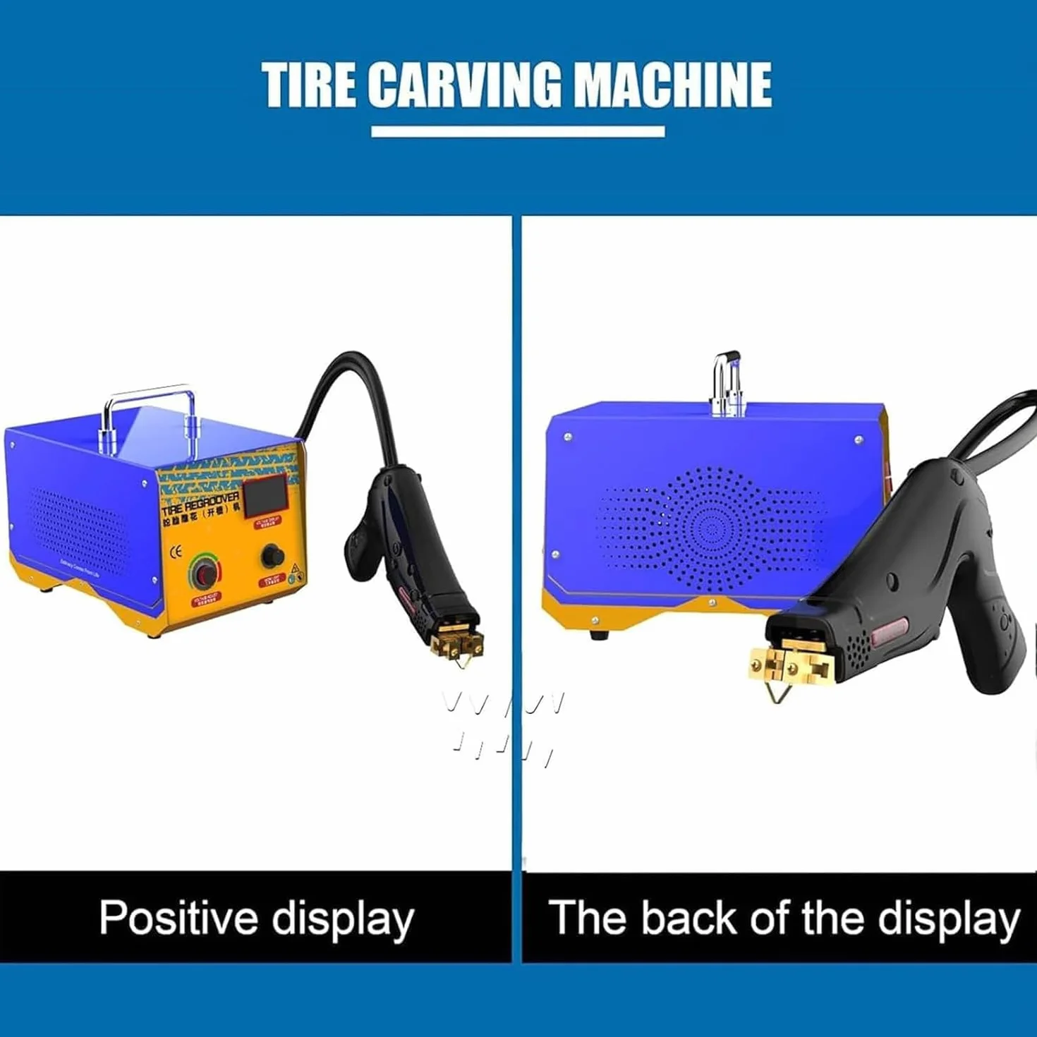Macchina per Scanalare Pneumatici 1000W, Scanalatrice per Pneumatici per Camion
