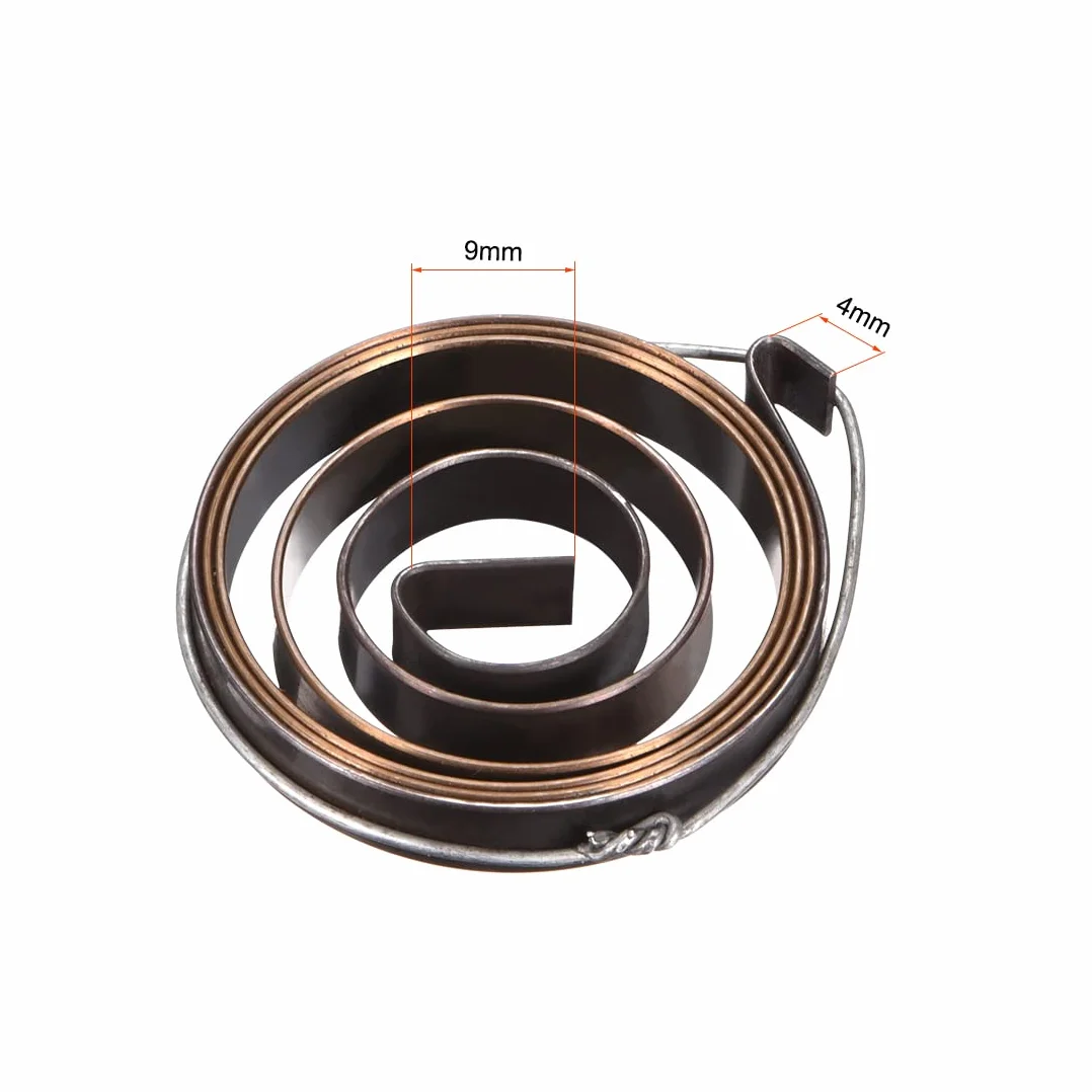 PATIKIL 2.2Ft Long Trapano Molla Ritorno Alimentazione, 35 x 6 x 0.7mm Bobina Molla Assemblaggio 2pz