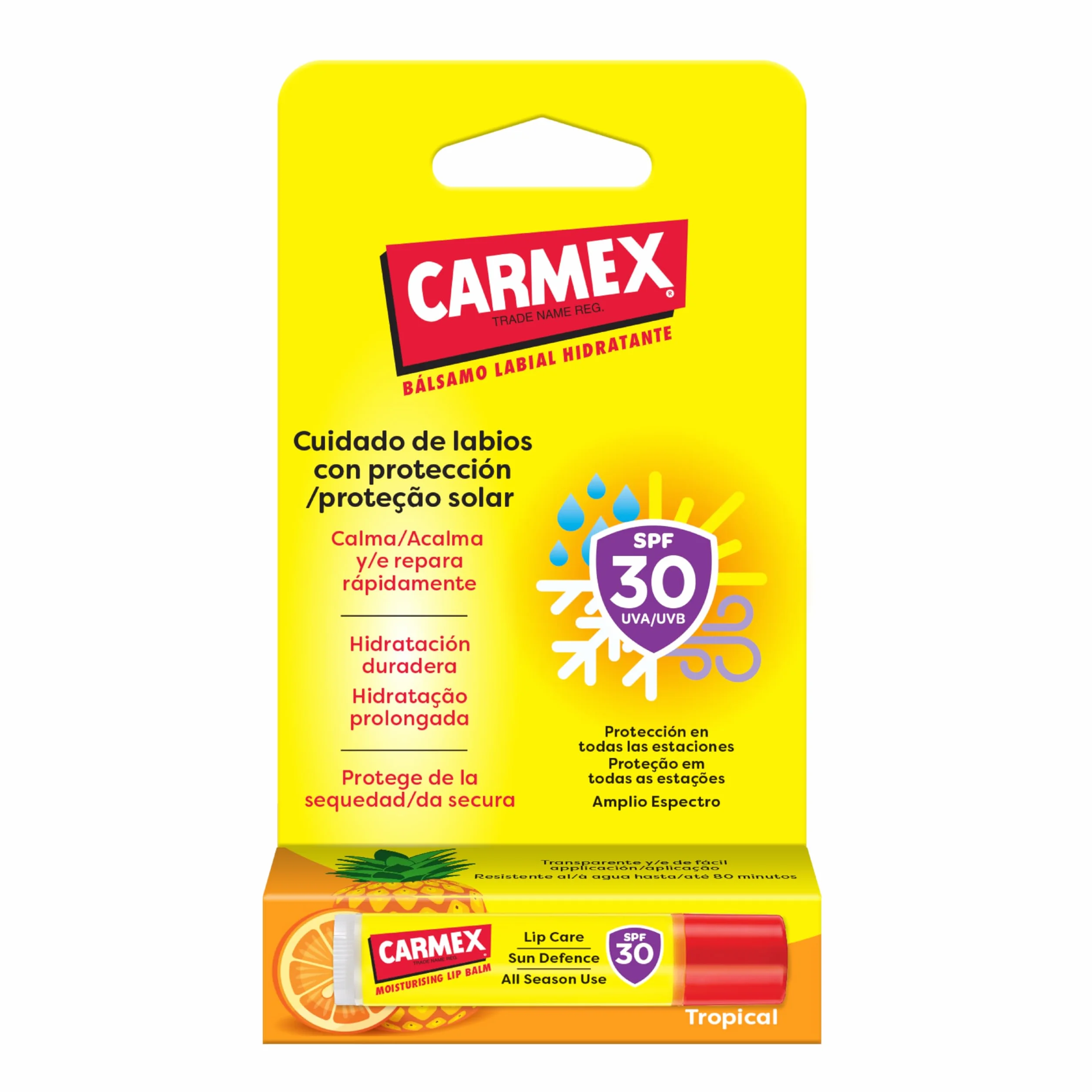 Carmex Tropical 1 Stick SPF 30 4,25 gr