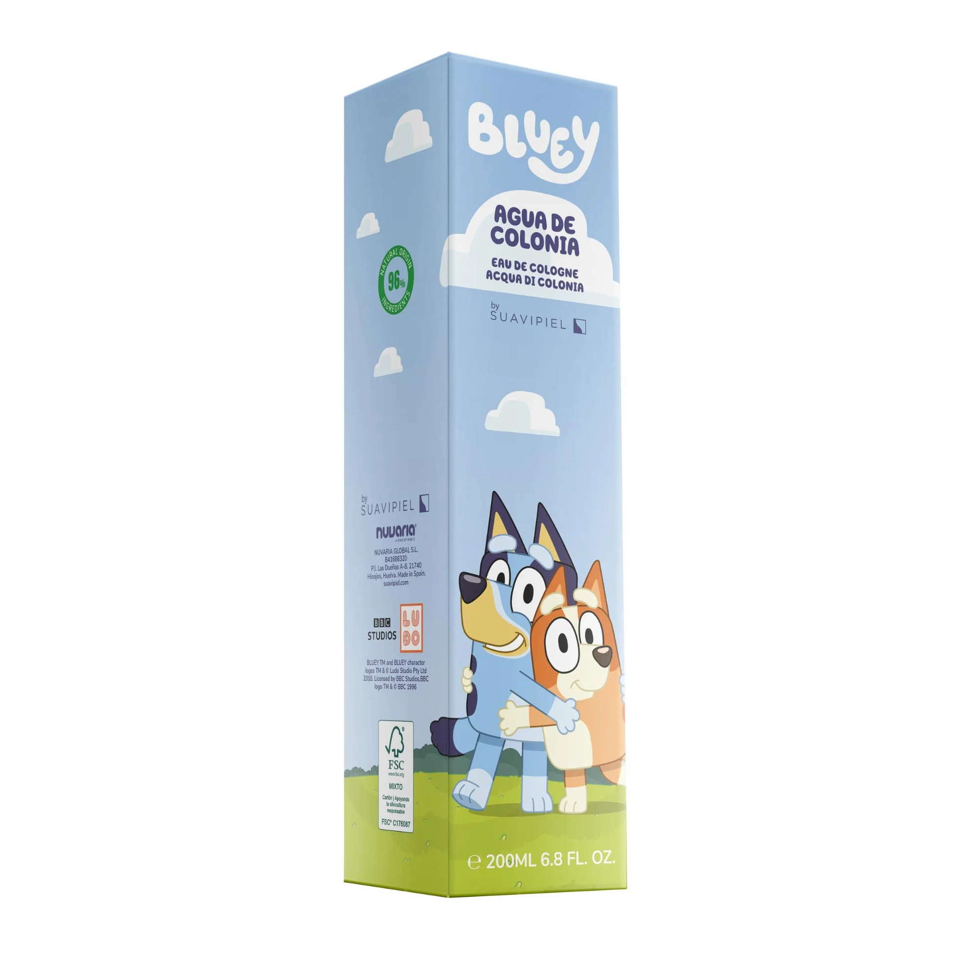 Acqua di Colonia per Bambini 200 ml | Profumo per Bambini e Ragazze +3 Anni | Fragranza Fresca e Divertente | Profumo Frutale e Floreale | Ideale per l'uso quotidiano