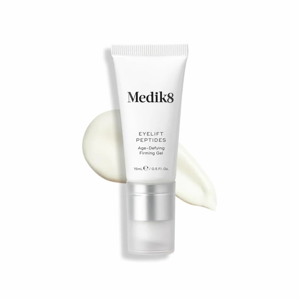 Medik8 Peptidi Eyelift - Gel rassodante anti-età - Riduce l'oscurità e il gonfiore sotto gli occhi - 15 ml