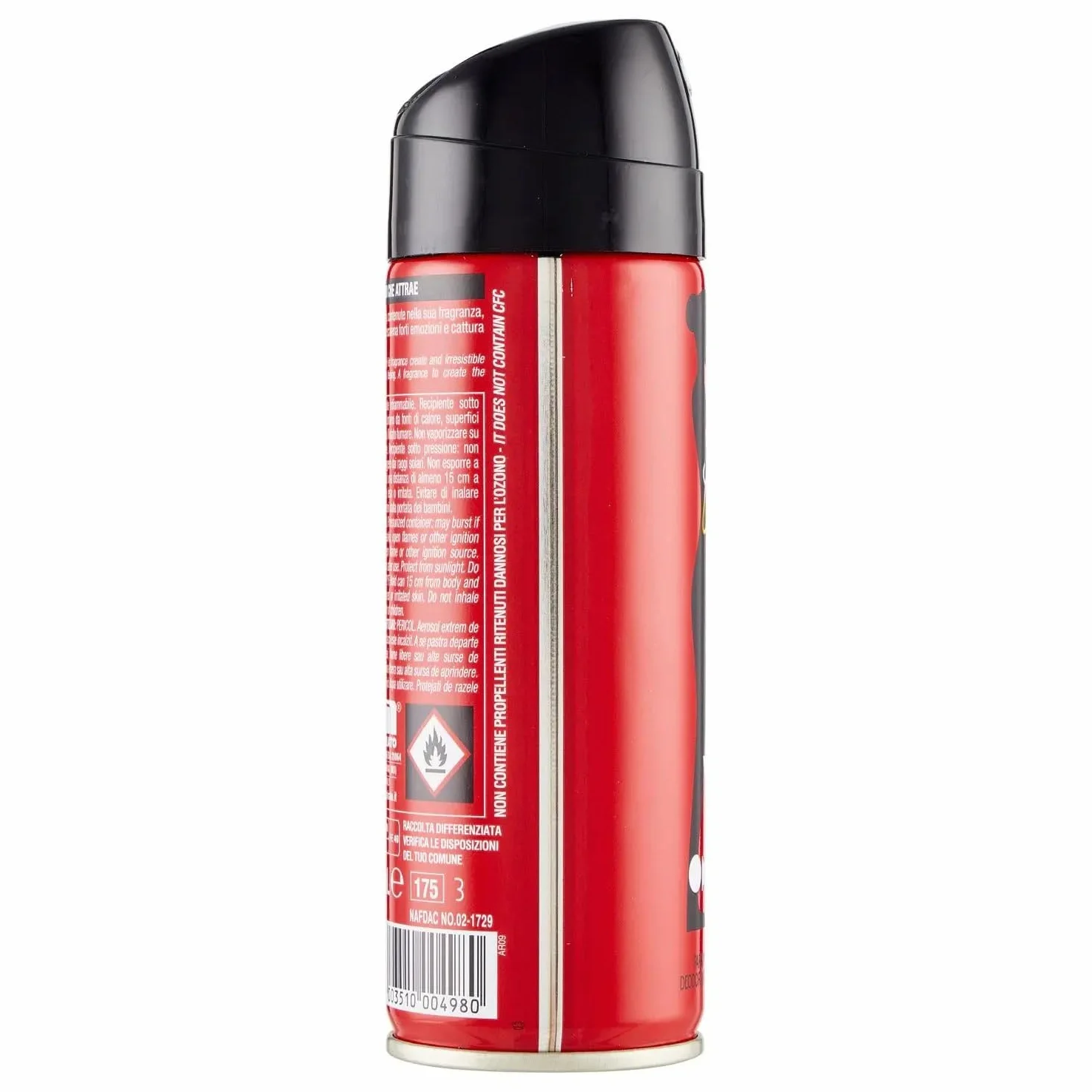 8 deodoranti Intesa Sex Unisex Ambra d'Arabia – Deodorante Spray 125 ml + portachiavi Beni Culinari