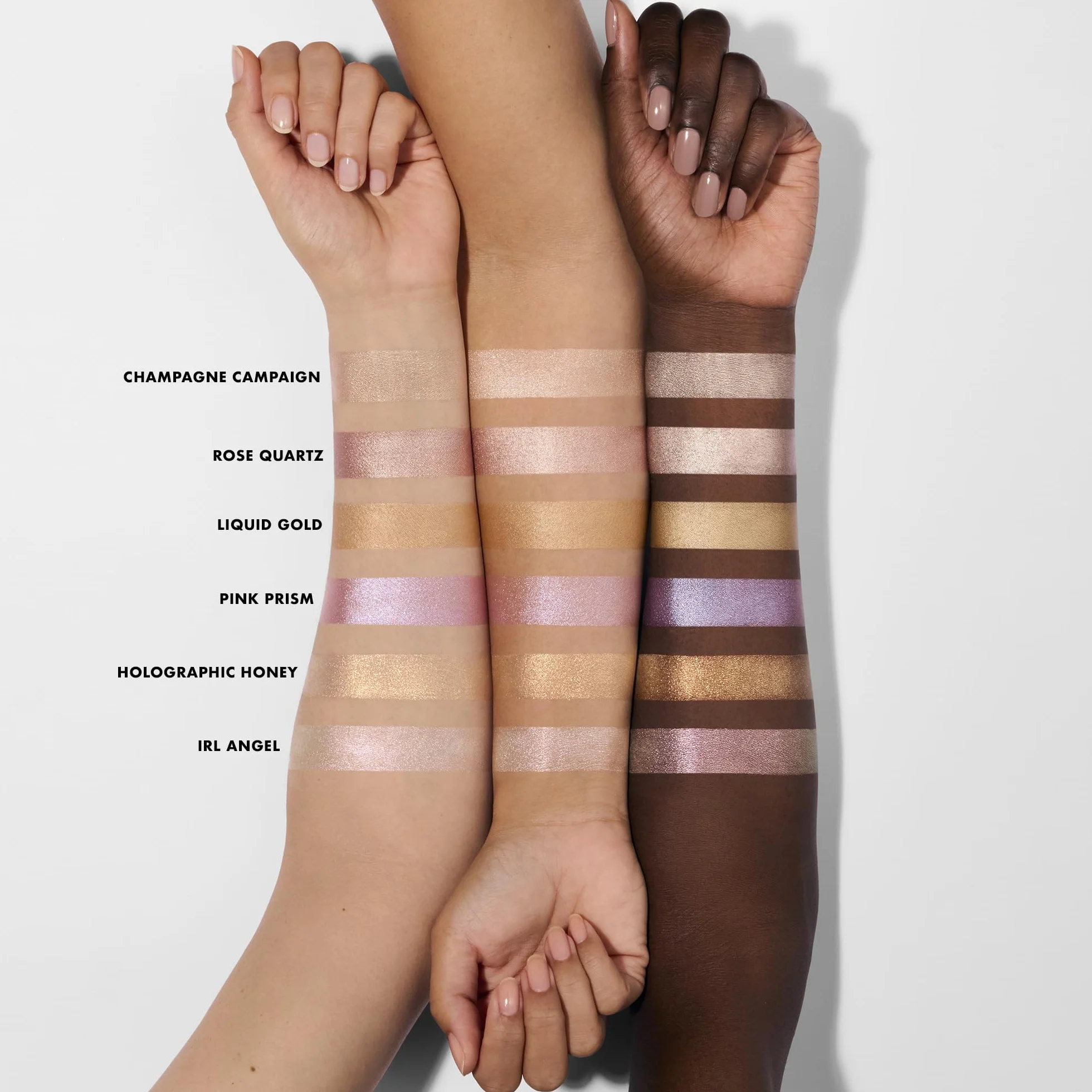 e.l.f. Halo Glow Highlight Beauty Wand, stick highlighter liquido per una pelle luminosa e brillante, formula modulabile, prodotto vegano e non testato sugli animali, Champagne Campaign
