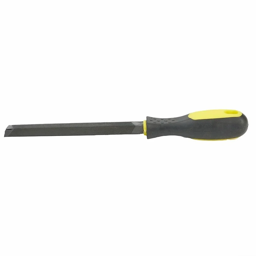 Lima per sega da potatura giardinaggio carpenteria, acciaio T12, manico TPR, 15,2 cm