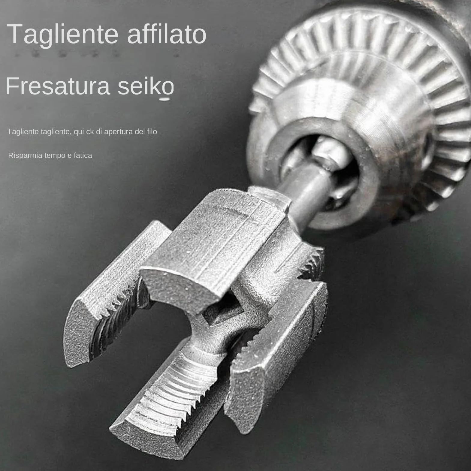 Set Per Filettatura Tubi PVC 2 In 1, Compatibile Con Trapano Elettrico, Specifiche 1/2'' E 3/4''