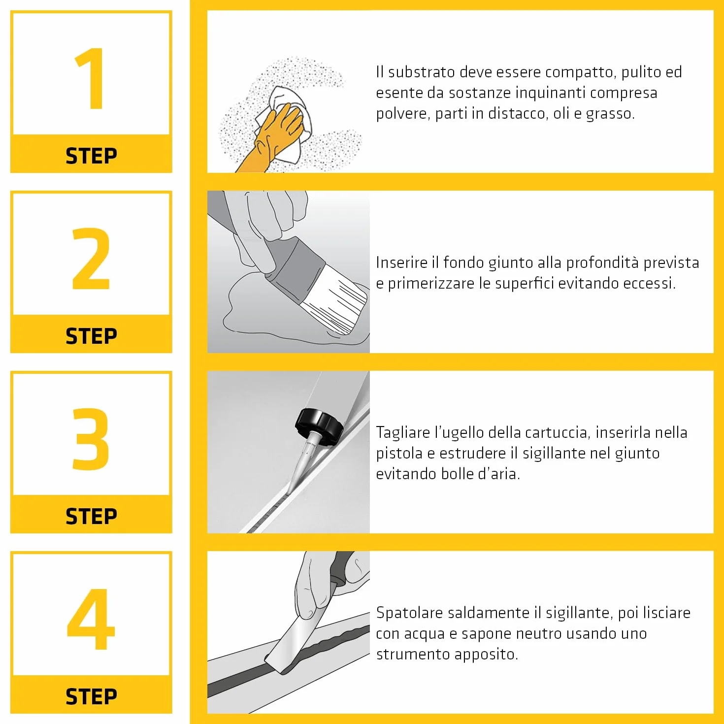 SIKA SikaSeal-174 Construction Silicone neutro Nero 300ml Antimuffa UV