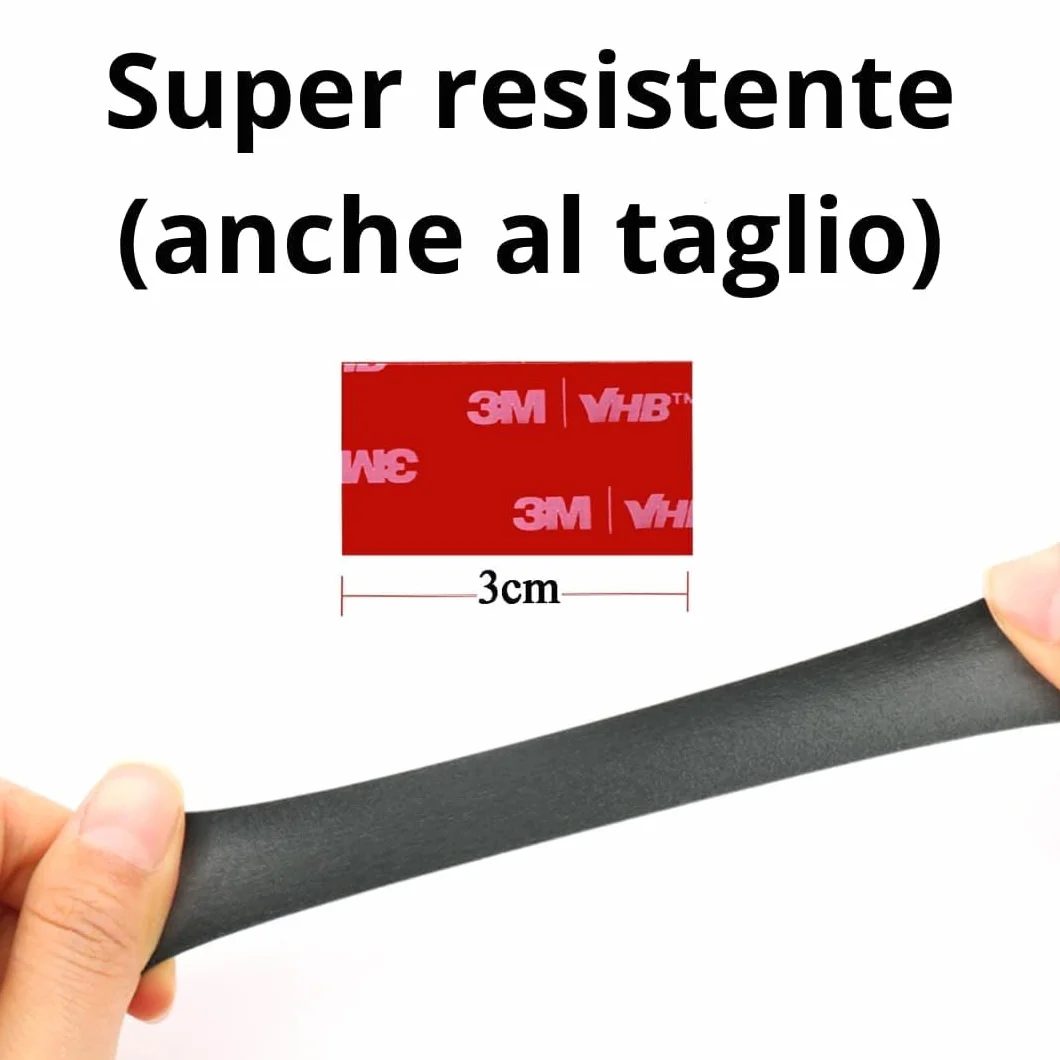 3M VHB 5952 Nastro Biadesivo Extra Forte Impermeabile Alta Temperatura 12 mm x 4,6 m LED