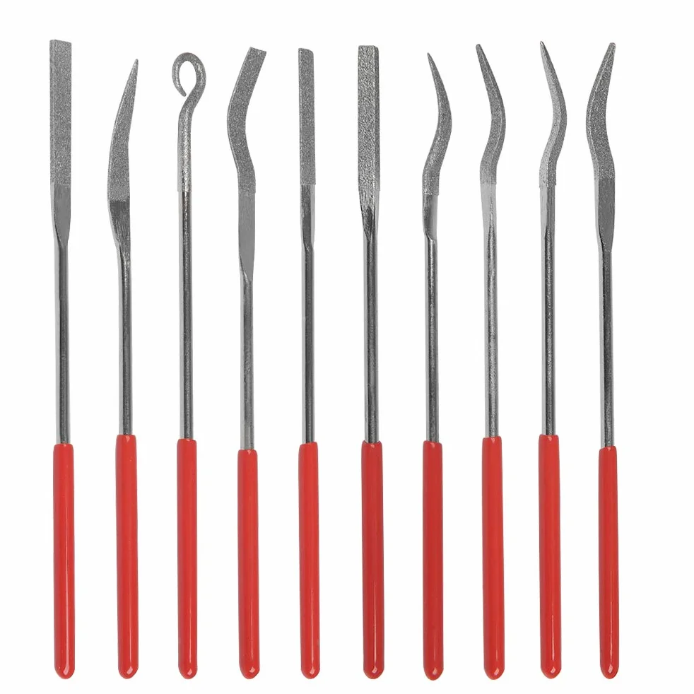 FOCCTS Set 10 Pezzi Lime e Raspe Professionali per Legno Ceramica Terracotta Metallo