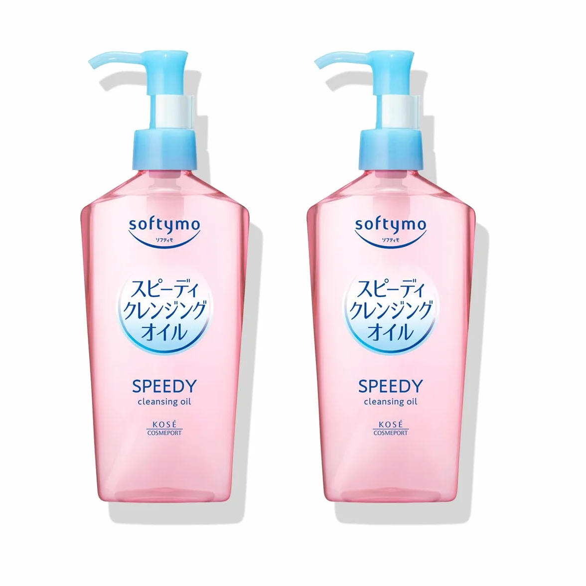 Kose Cosmeport Softymo Speedy Make-up Cleansing Oil, 230 ml, confezione da 2