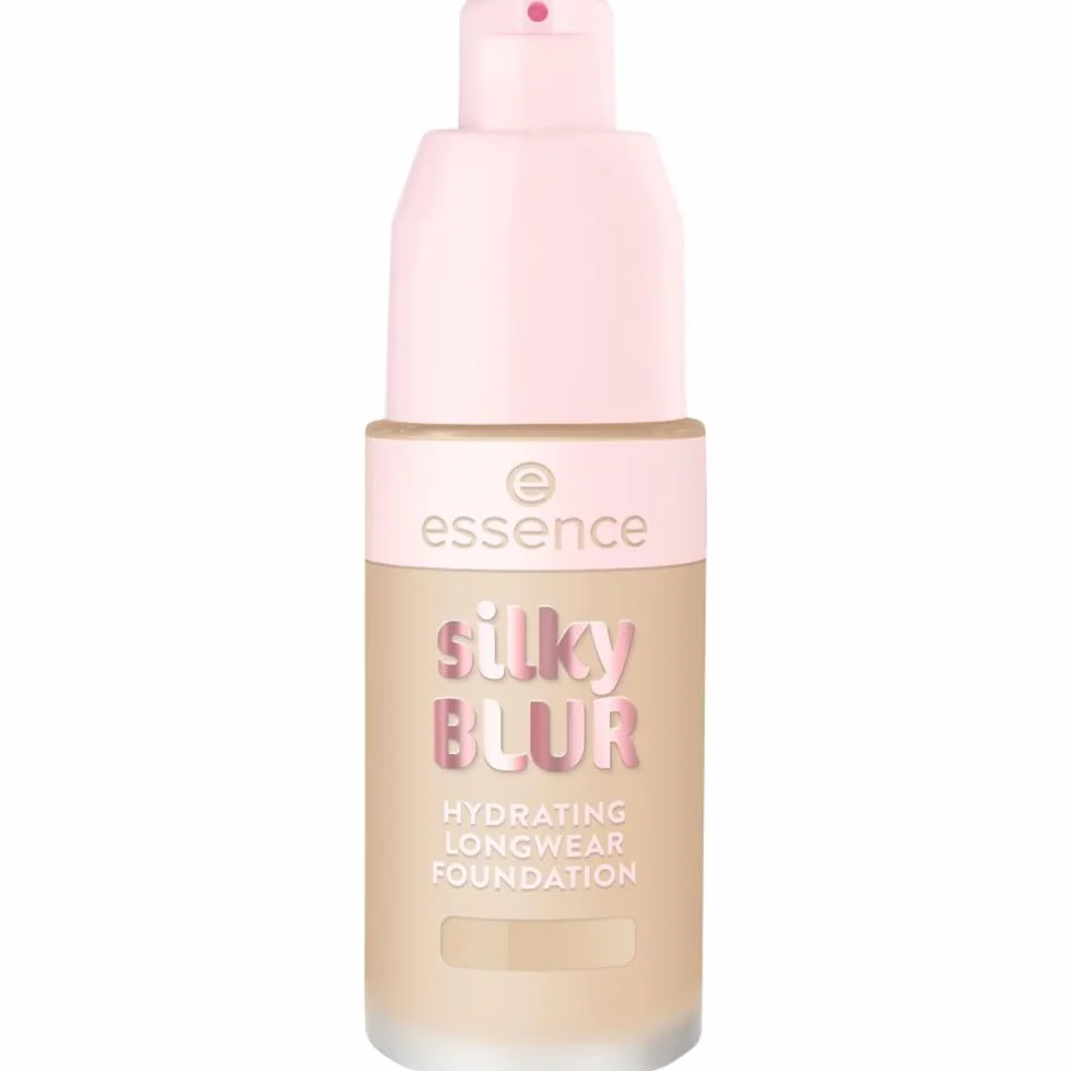 essence Silky BLUR HYDRATING LONGWEAR FONDOTINTA, lunga durata, curativo, naturale, opaca (30ml)