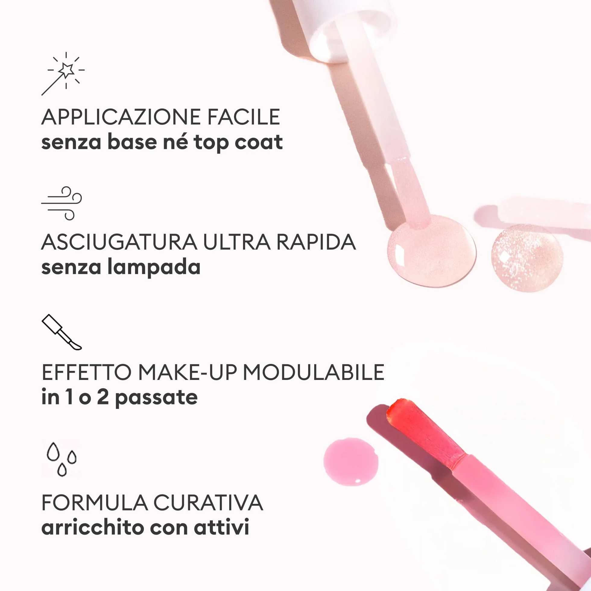 Set Regalo Unghie Manucurist Active Icons Trio - Smalti Active Glow Blueberry, Shine, Plump - Trattamento illuminante e cura - Smalto Rinforzante Unghie - Cofanetto Regalo Donna - Regali Donna