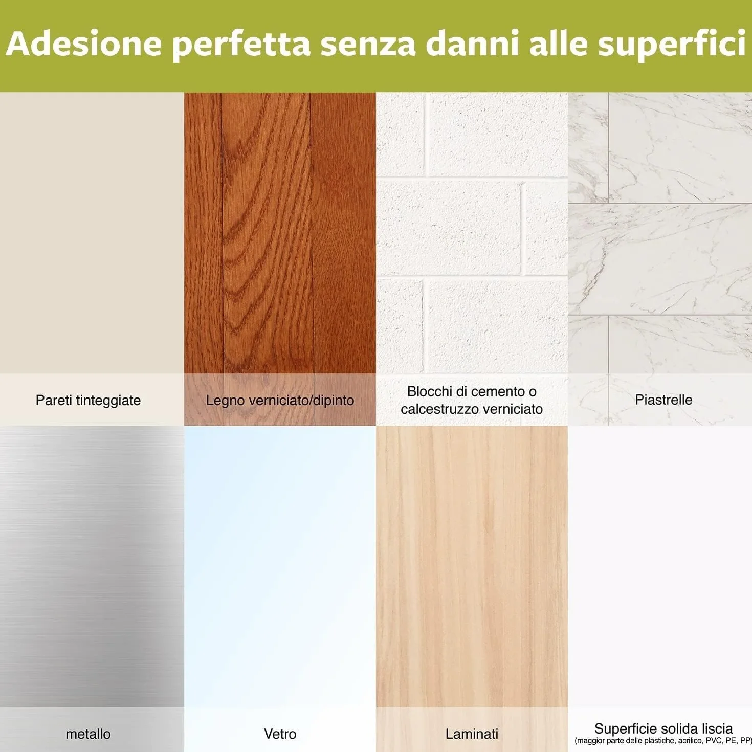 Command Chiodo Adesivo Universale XL per Cornici - 4 Ganci e 10 Strisce Adesive - Fino a 3,6 kg