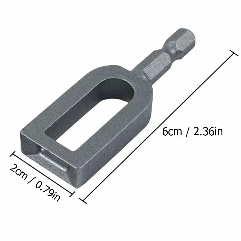 Attorcigliatore per filo di ferro con gambo esagonale 1/4 pollice 6 mm multifunzionale