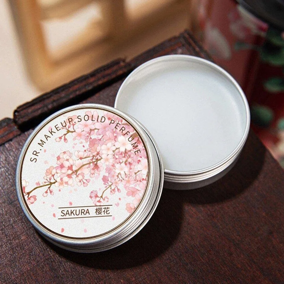 Wudaizhi Balsamo profumato Solido in Stile Vintage - Fragranza squisita e duratura, Perfetto per Un Aroma Sottile ed Elegante