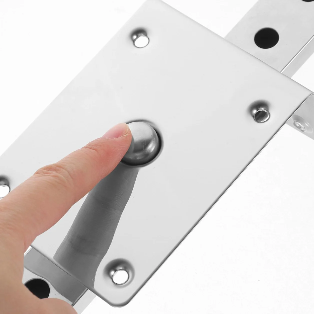FOMIYES Supporto Poggiatesta Ricambio Per Poltrona Da Barbiere Staffa Sollevabile in Ferro Accessorio Ergonomico Per Saloni Parrucchieri Installazione Facile E Veloce