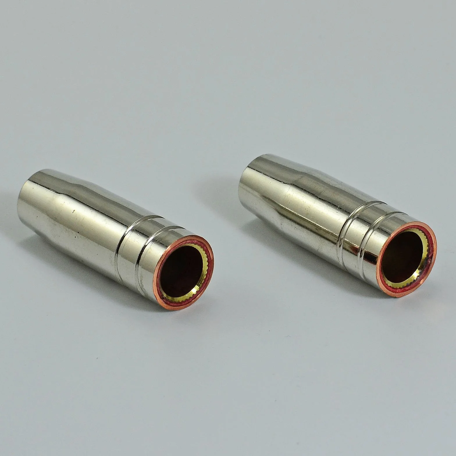RIVERWELD 15AK MB15 MIG MAG CO2 Torcia per saldatura Ugello conico 12mm Rame Confezione da 10