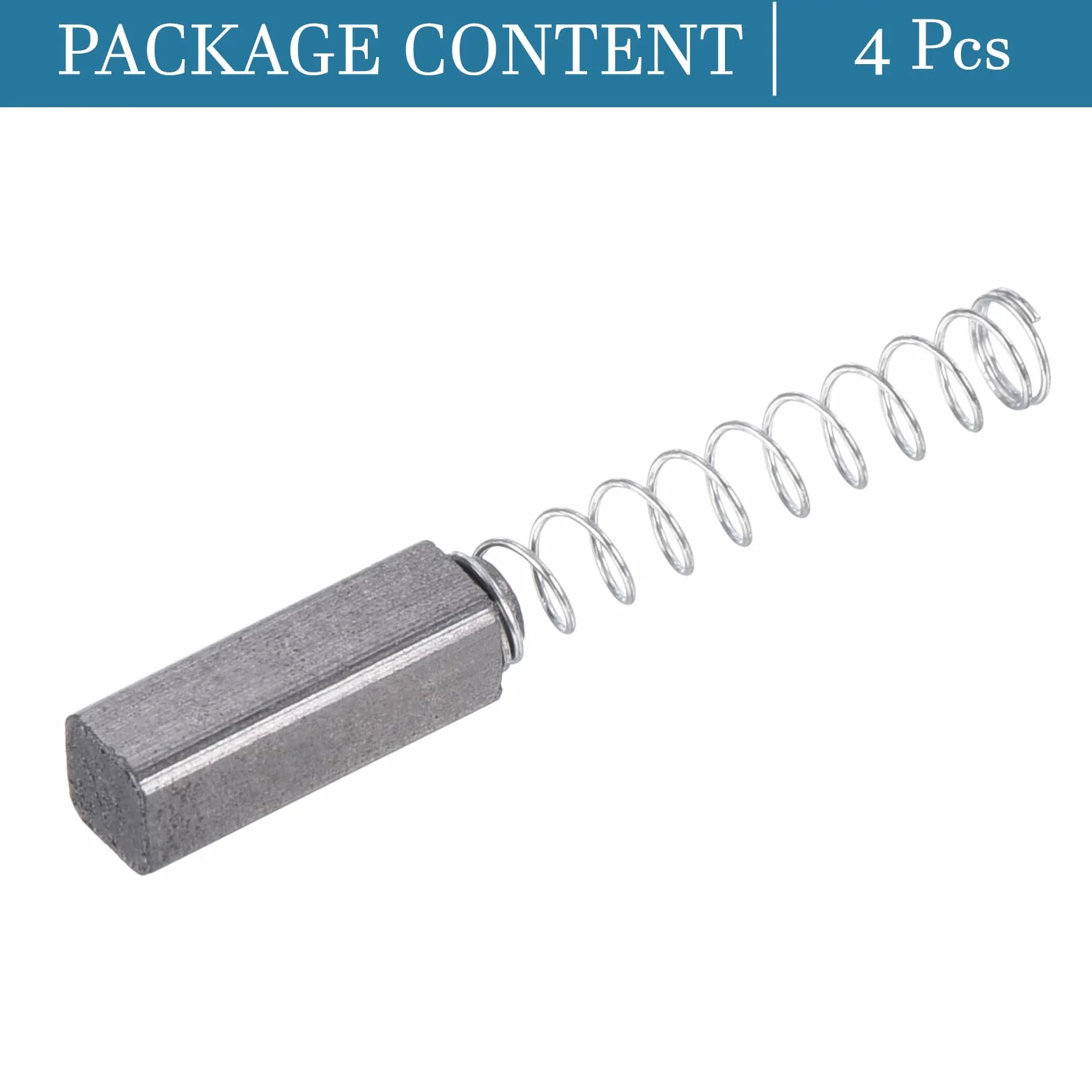 QUARKZMAN Spazzola di Carbone 4x4x11mm 4 Pezzi per Motore Elettrico Utensili