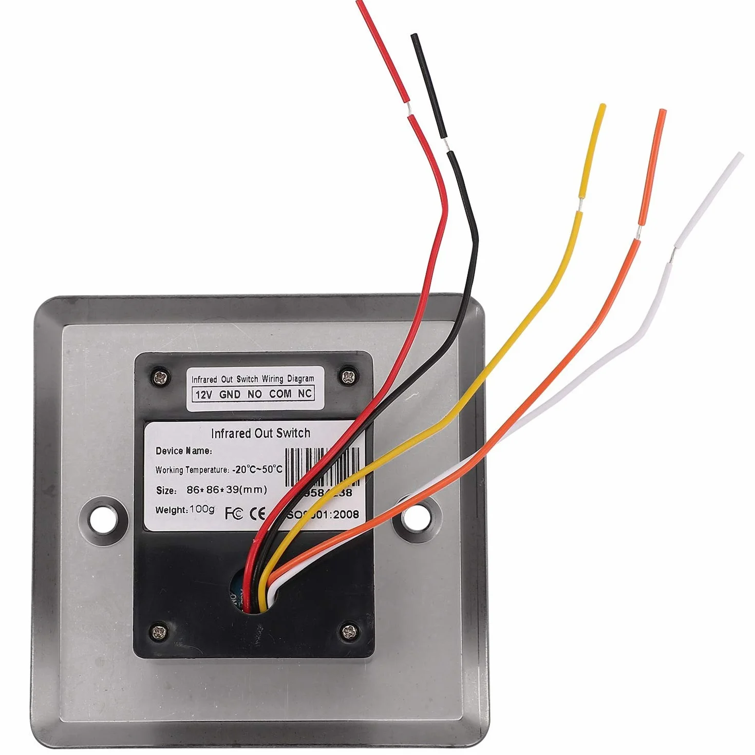 Interruttore a Sensore Infrarossi con LED Apriporta